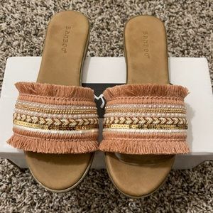 Bamboo sandals